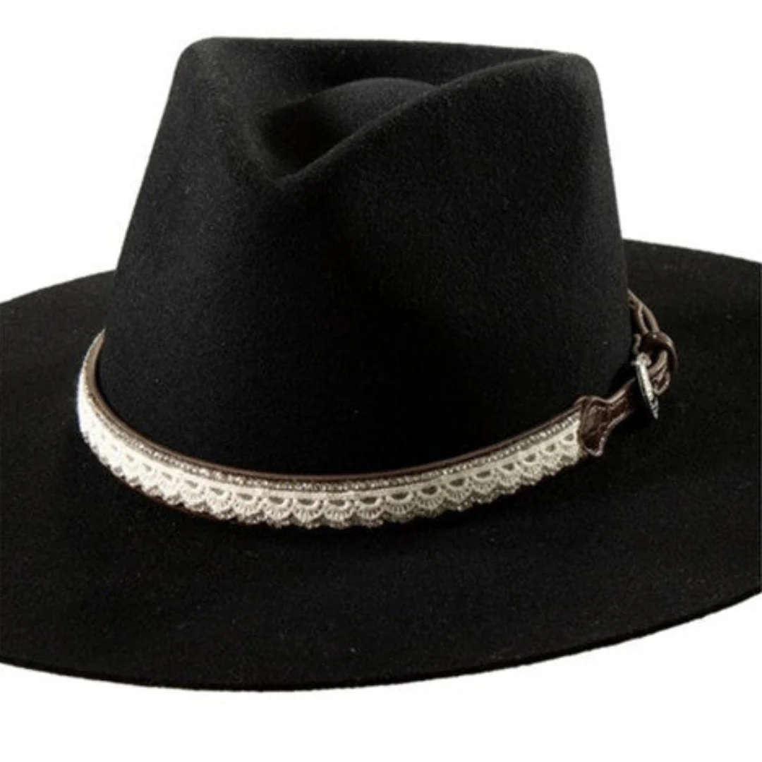 3D Belt Lace Hatband
