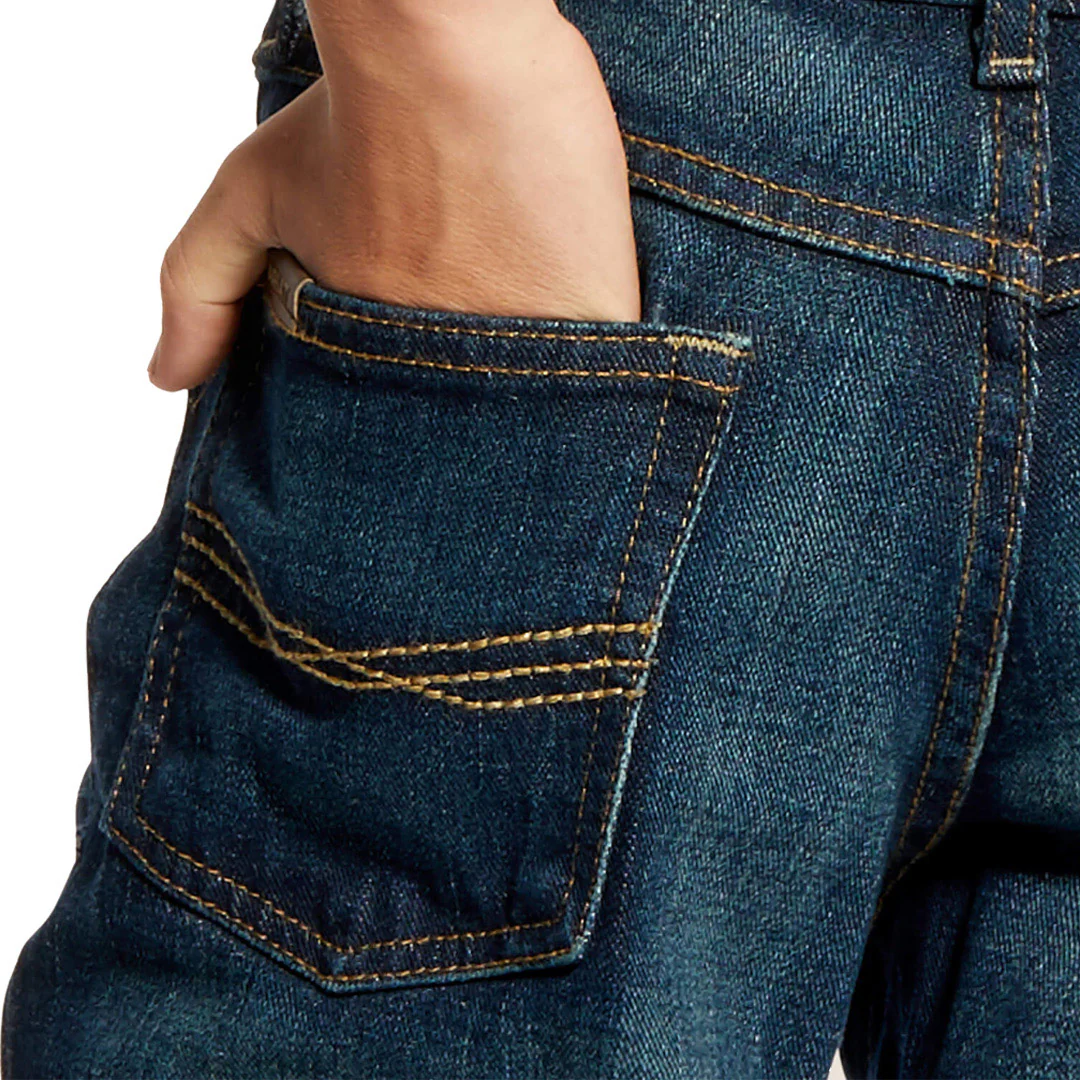 Ariat Boy's B5 Slim Fit Legacy Straight Leg Jeans - Image 4