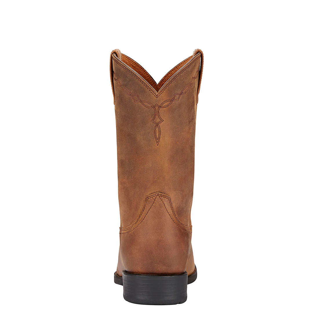Ariat Men's Heritage Roper Round Toe Cowboy Boots - Image 3