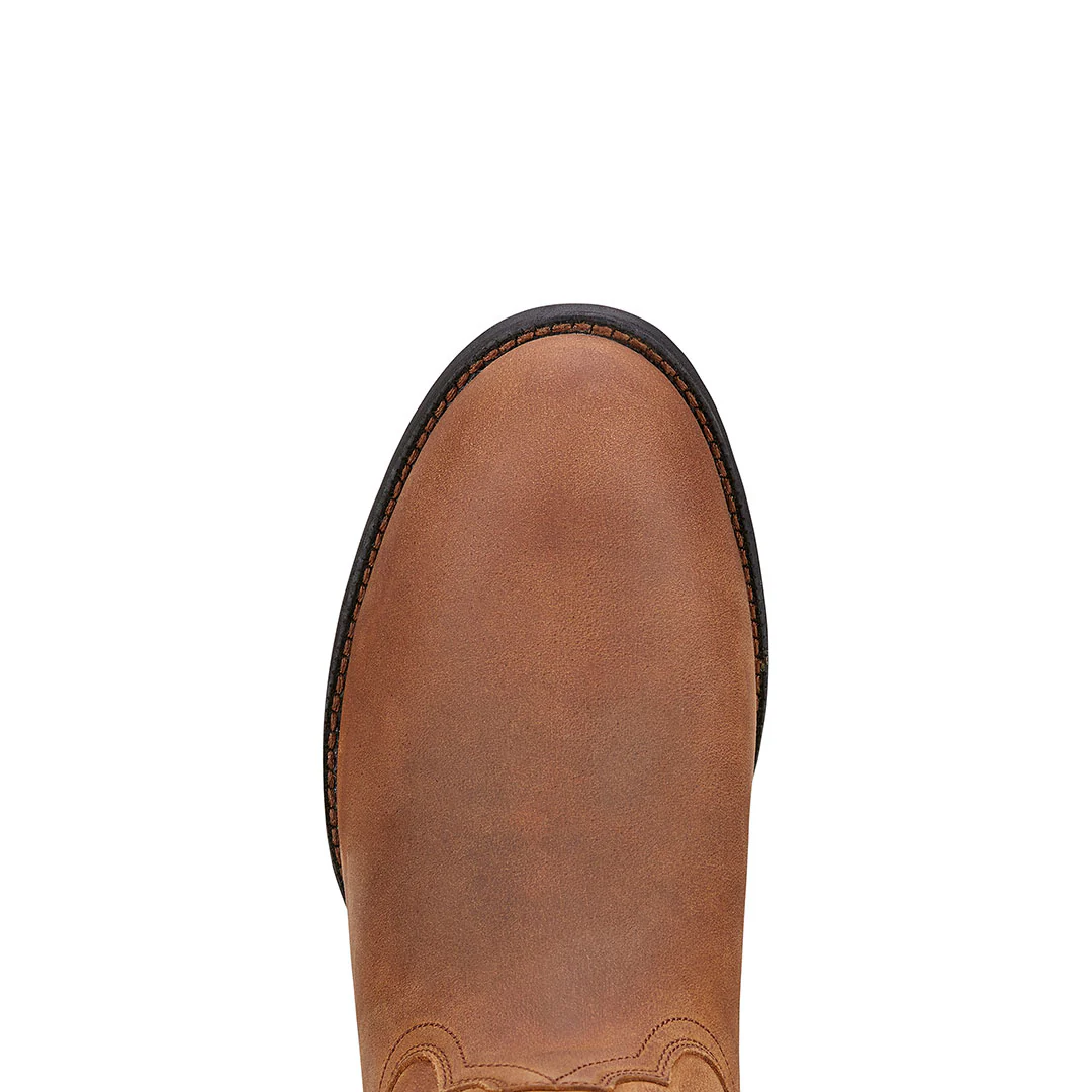 Ariat Men's Heritage Roper Round Toe Cowboy Boots - Image 4