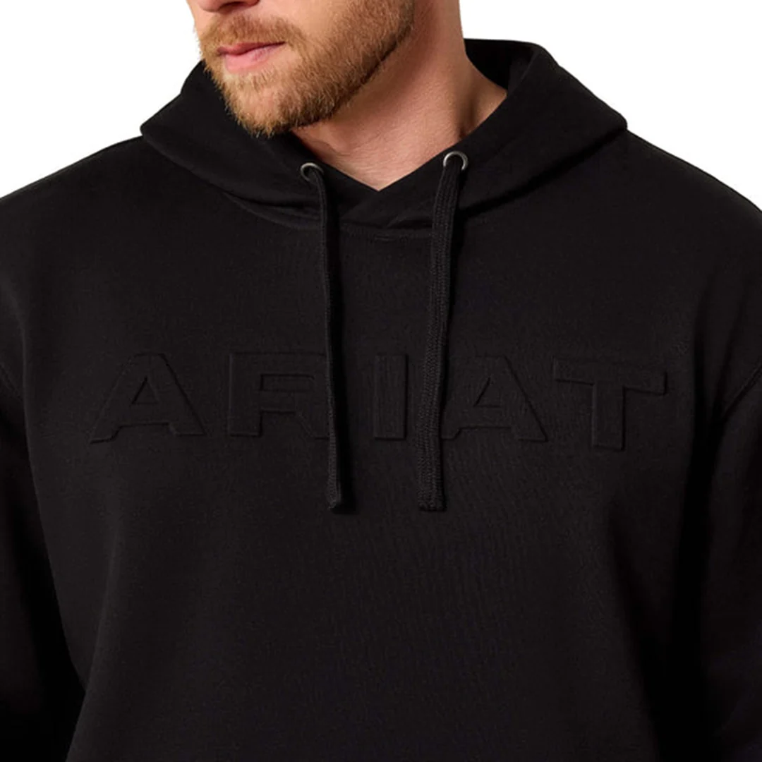 Ariat Men's Embossed Logo Hoodie - Image 3