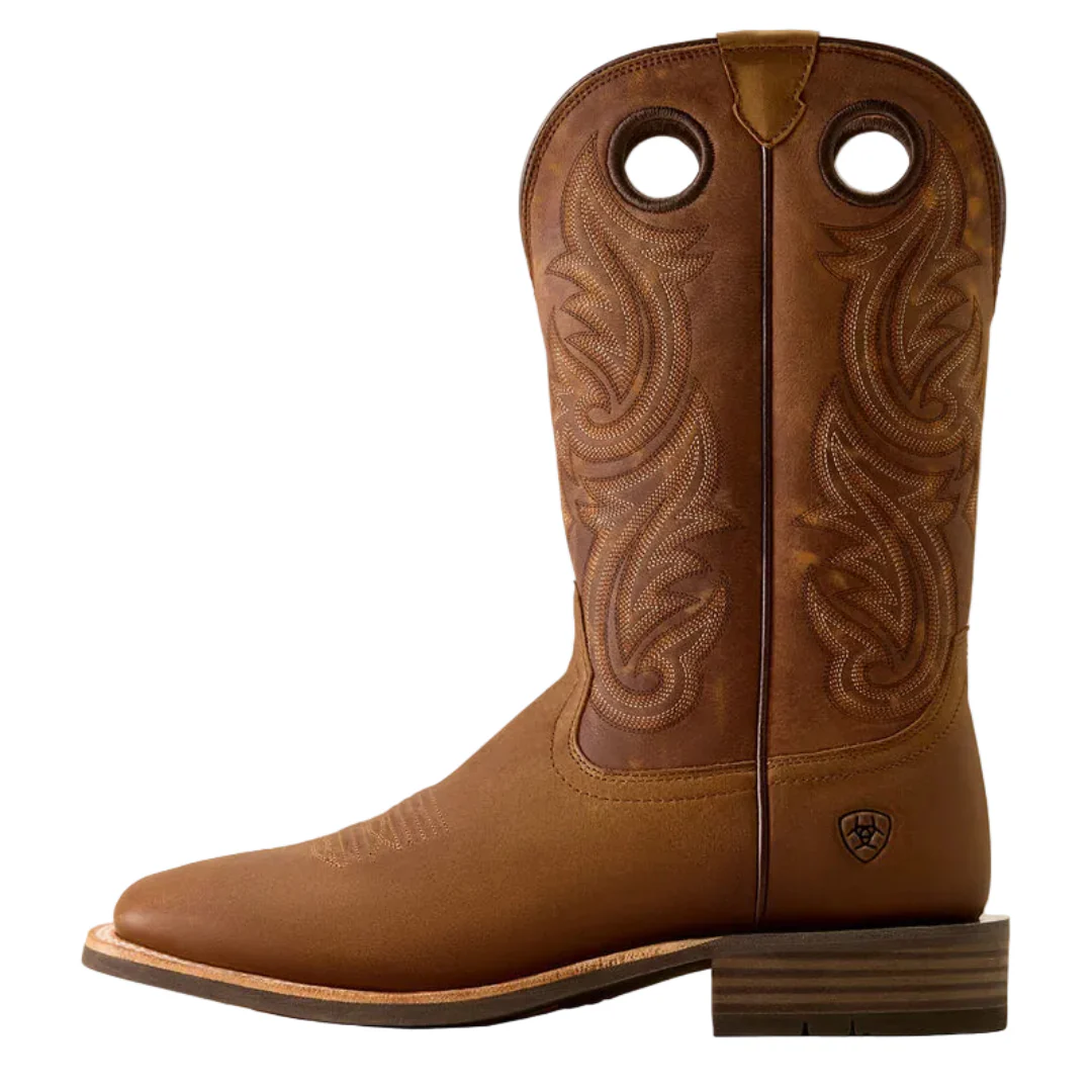 Ariat Men's Highland Toughstock Wide Square Toe Cowboy Boot - Image 3