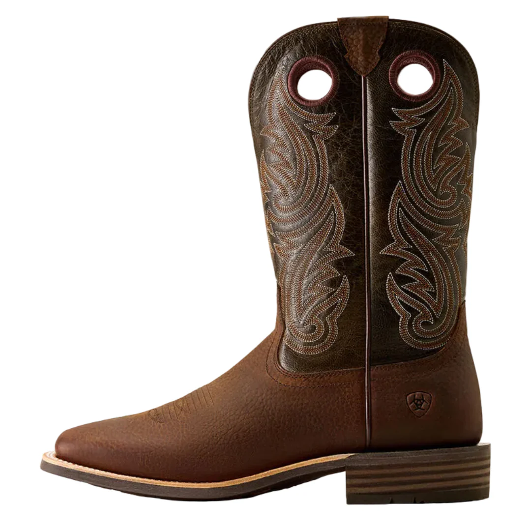 Ariat Men's Highland Toughstock Wide Square Toe Cowboy Boot - Image 2