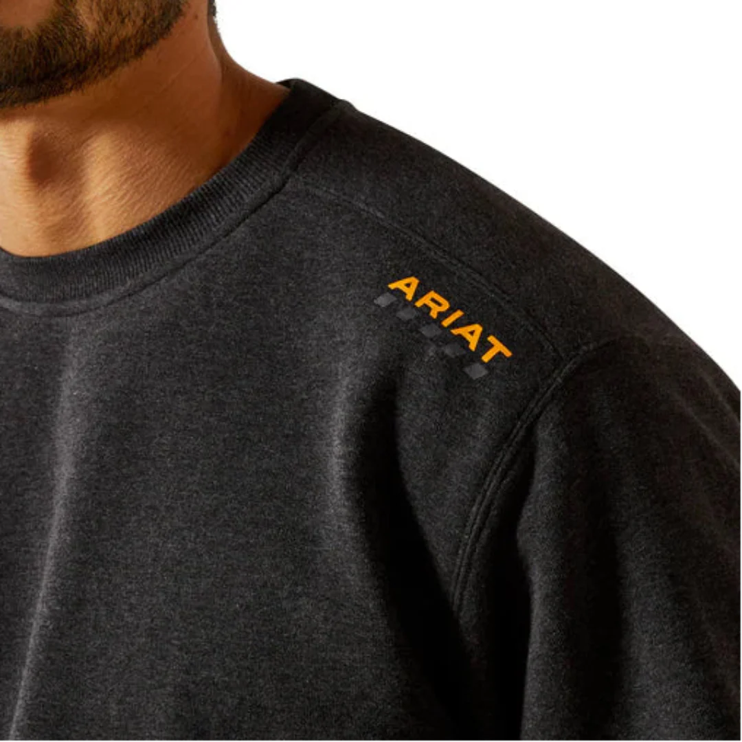 Ariat Men's Rebar Workman long Sleeve Sweatshirt - Image 3