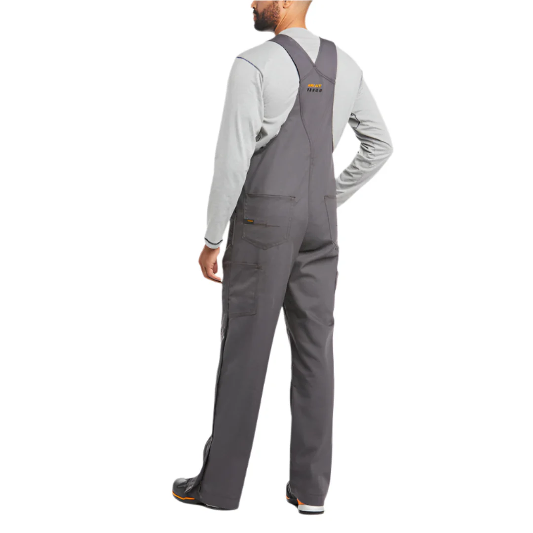 Ariat Men's Rebar Dura Canvas Unlined Bib Overalls - Image 11