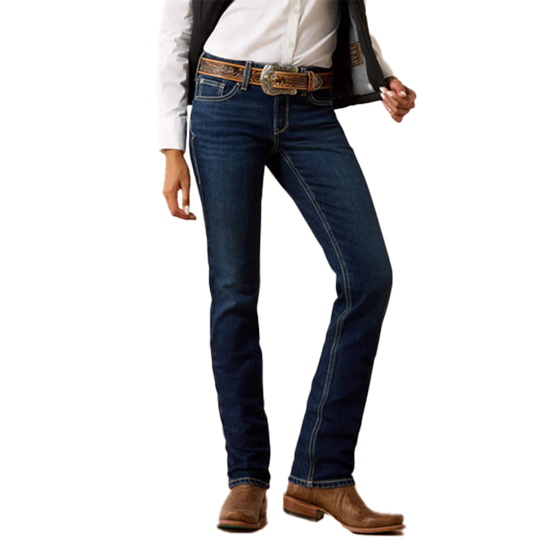 Ariat Women's Perfect Rise Acclimatize Parker Straight Leg Jeans - Image 3