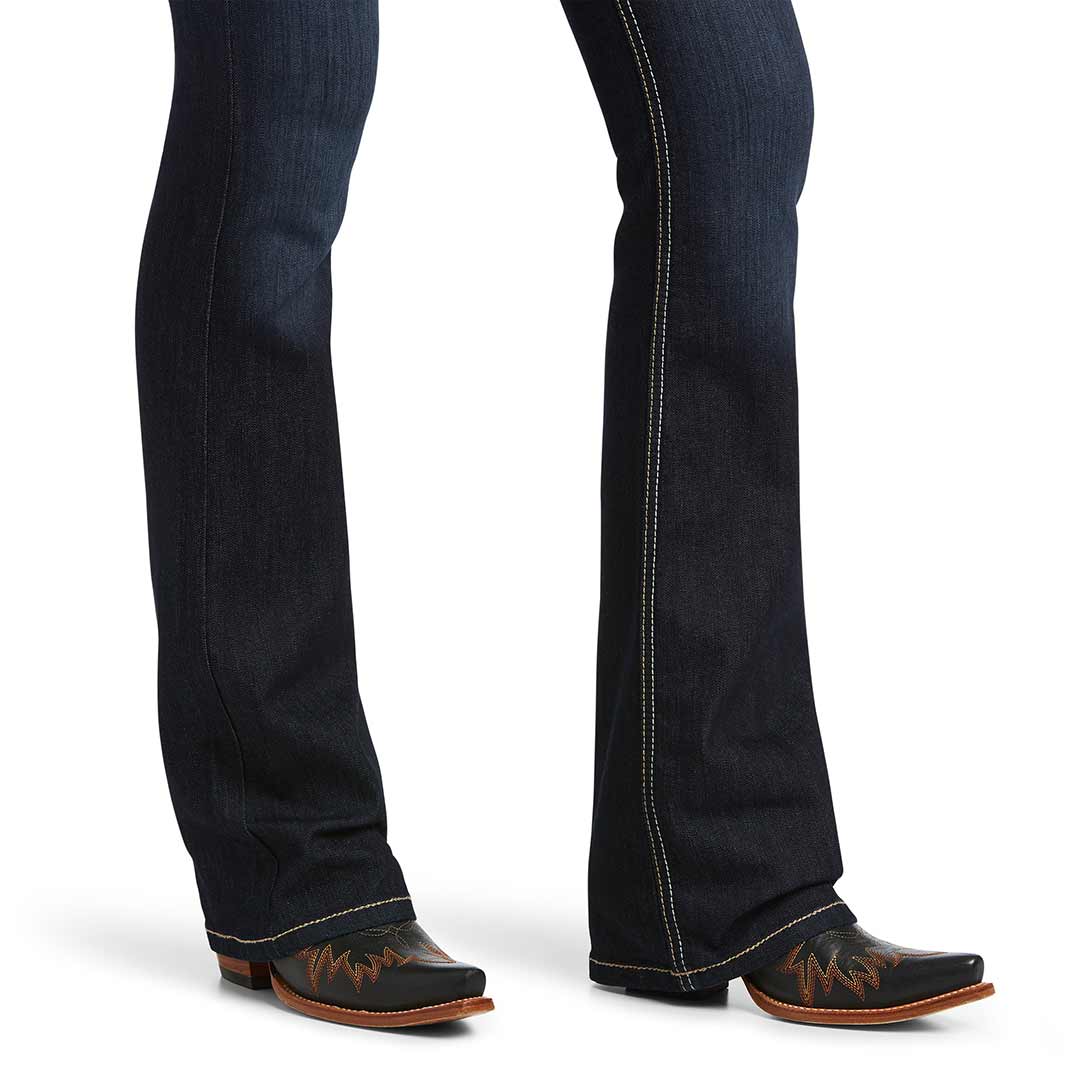 Ariat Women's R.E.A.L. Perfect Rise Contessa Bootcut Jeans - Image 5