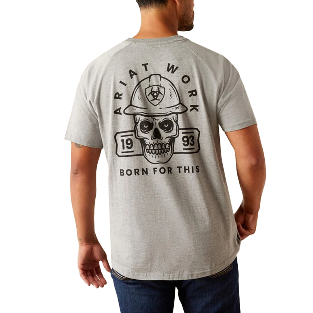 Ariat Men's Rebar Cotton Strong Hardhead T-Shirt - Image 8