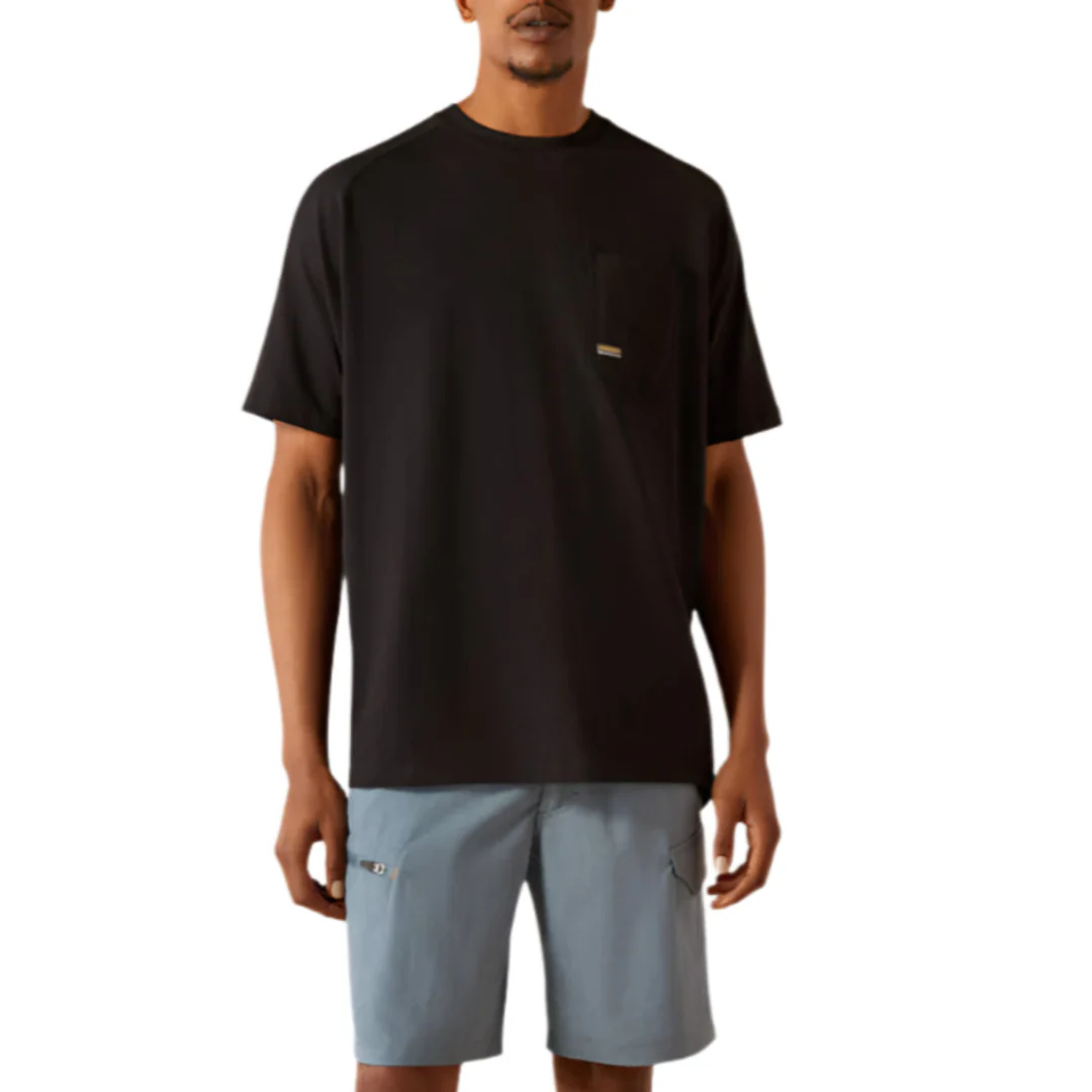 Ariat Men's Rebar Cotton Strong Hardhead T-Shirt - Image 9