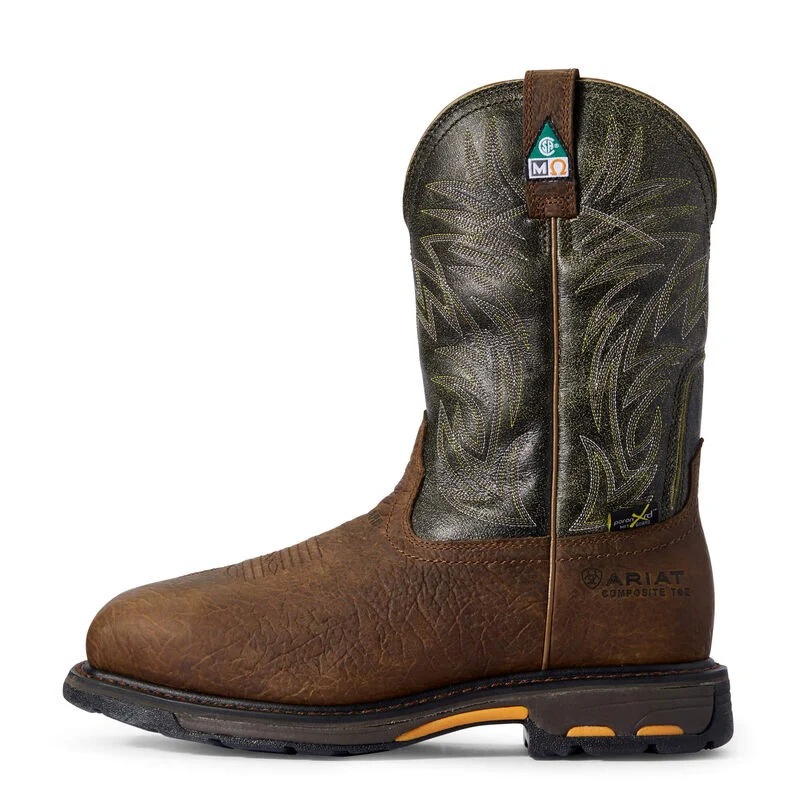 Ariat Work Men's WorkHog CSA Metguard Cowboy Boots - Image 2