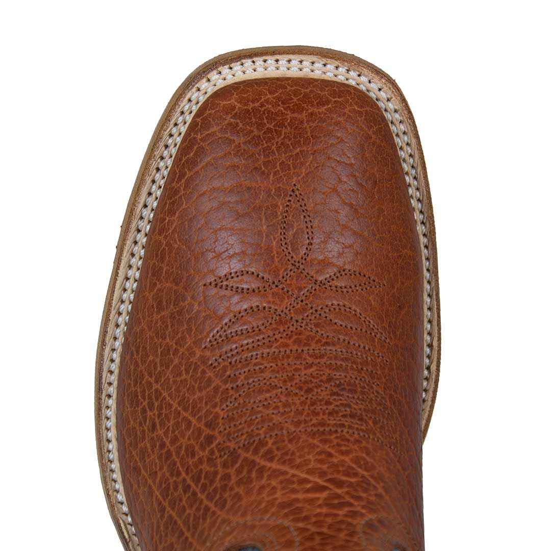 Boulet Men's Distressed Leather Cowboy Boots - Image 5