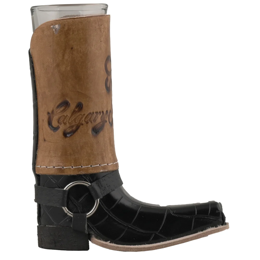 Calgary Stampede Cowboy Boot Shot Glass - Image 2