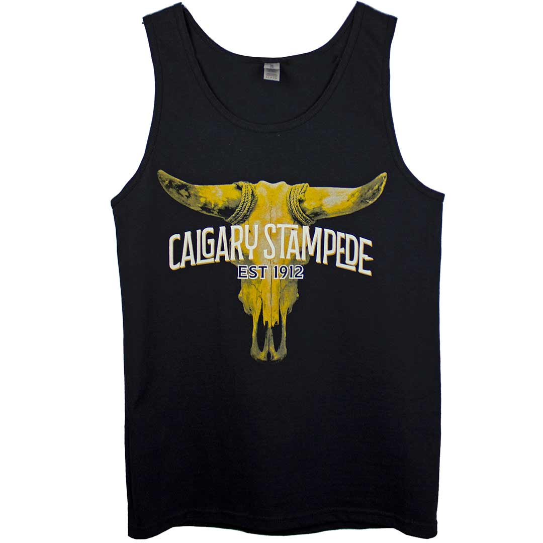 Calgary Stampede Steer Skull 1912 Graphic Tank Top
