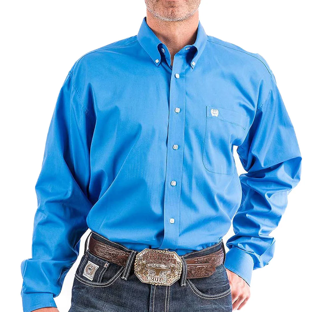 Cinch Men's Classic Fit Western Long Sleeve Button Shirt - Image 13