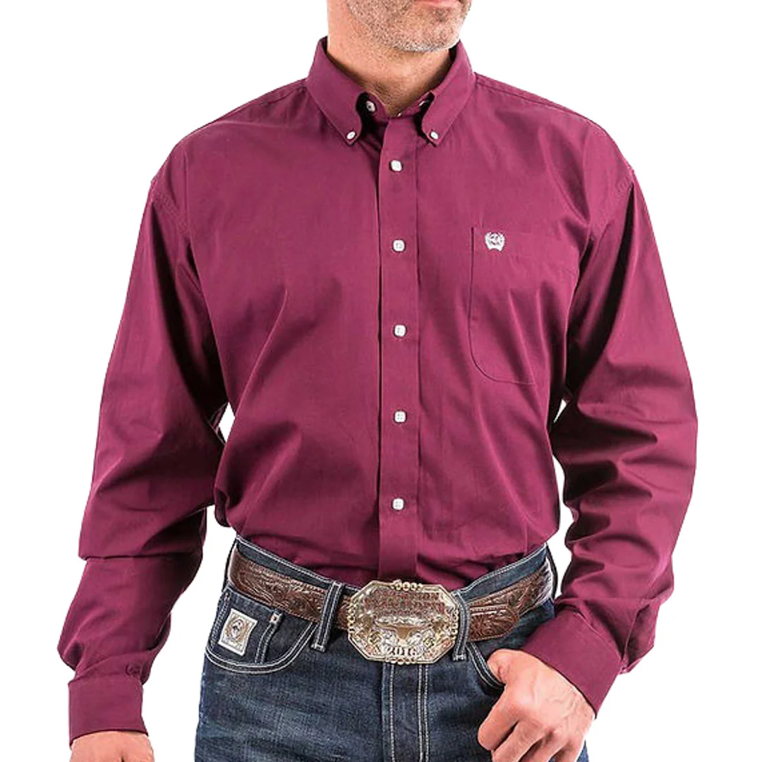 Cinch Men's Classic Fit Western Long Sleeve Button Shirt - Image 19