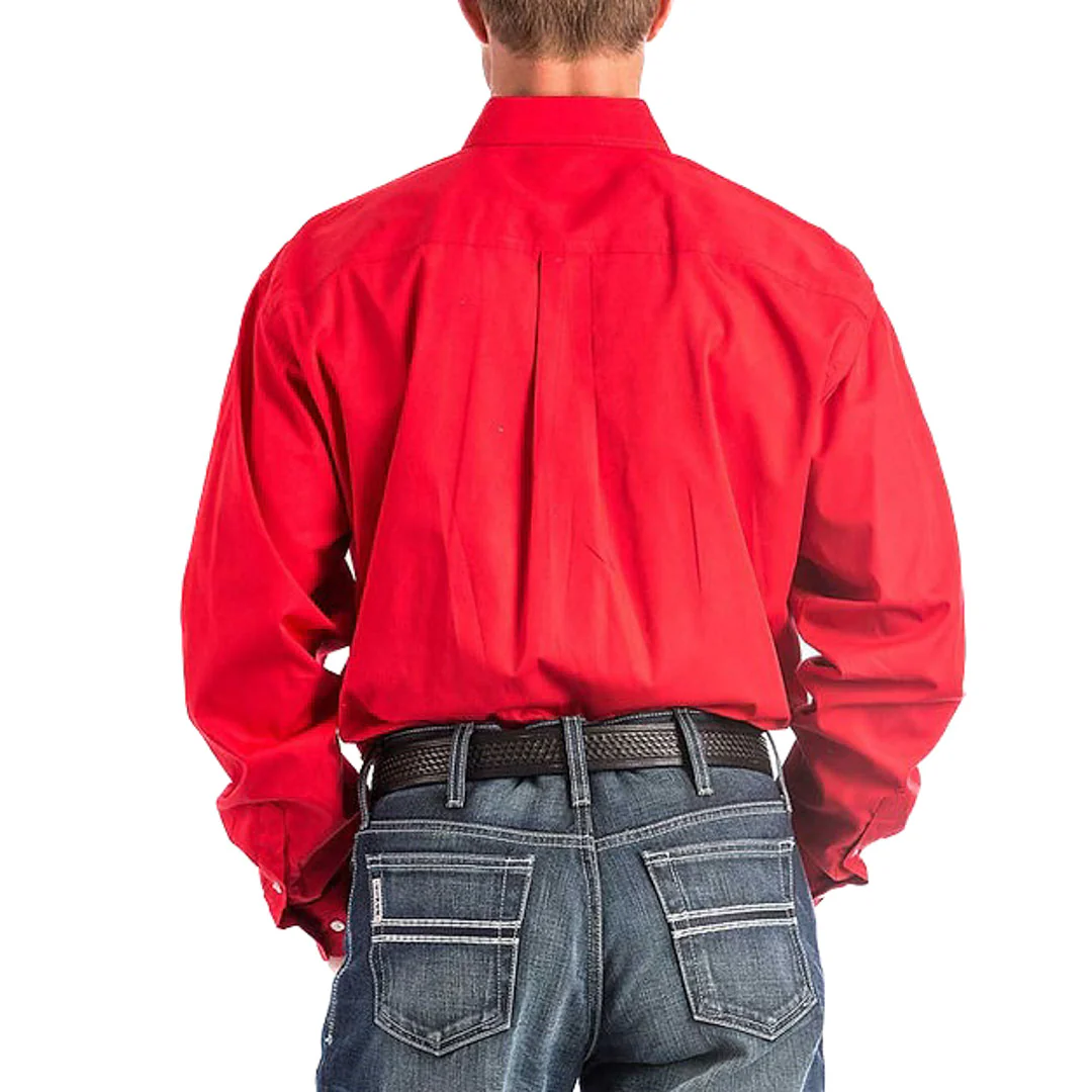 Cinch Men's Classic Fit Western Long Sleeve Button Shirt - Image 8