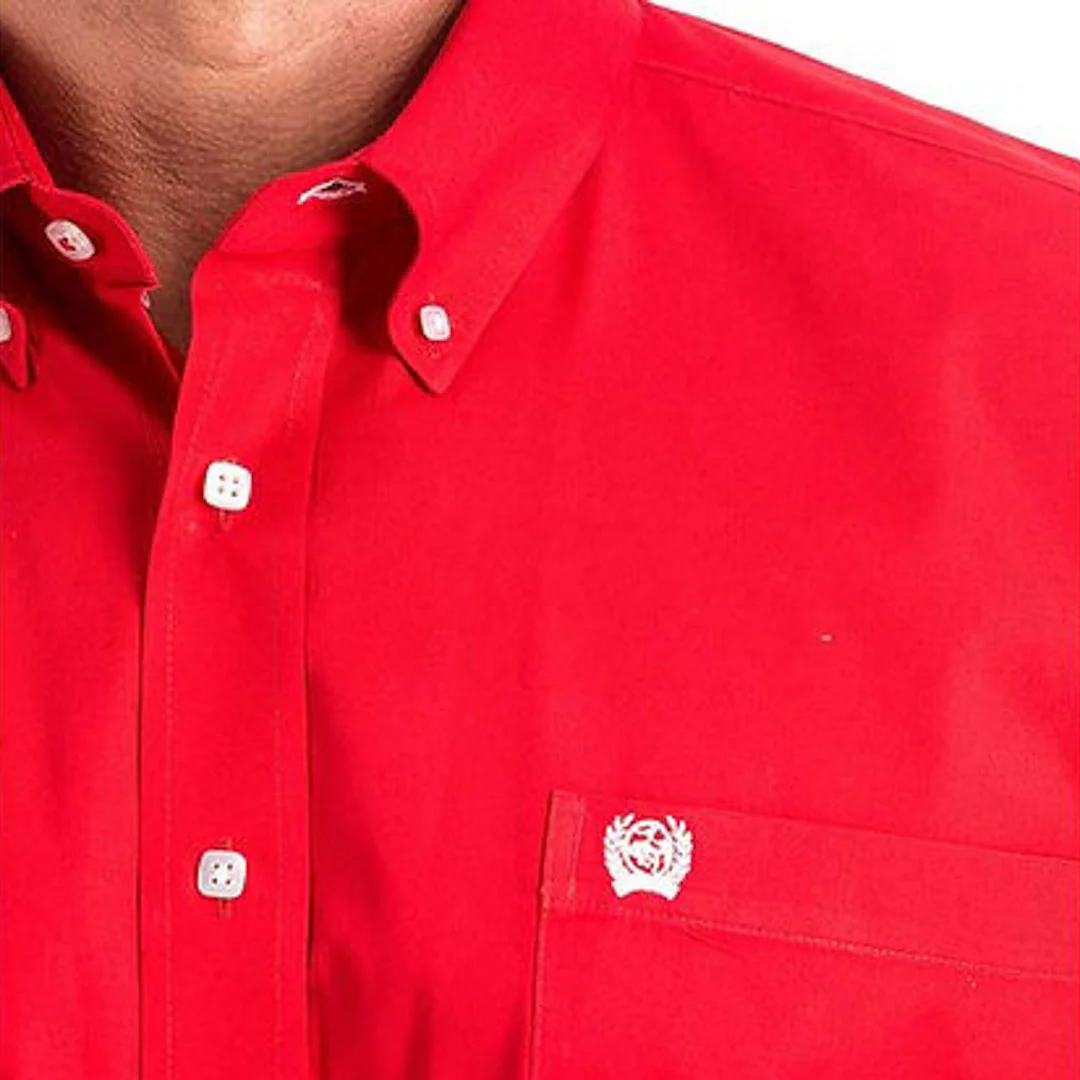 Cinch Men's Classic Fit Western Long Sleeve Button Shirt - Image 9