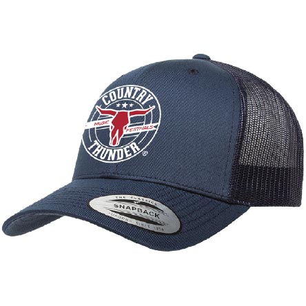 Country Thunder Circle Logo Snap Back Cap - Image 3