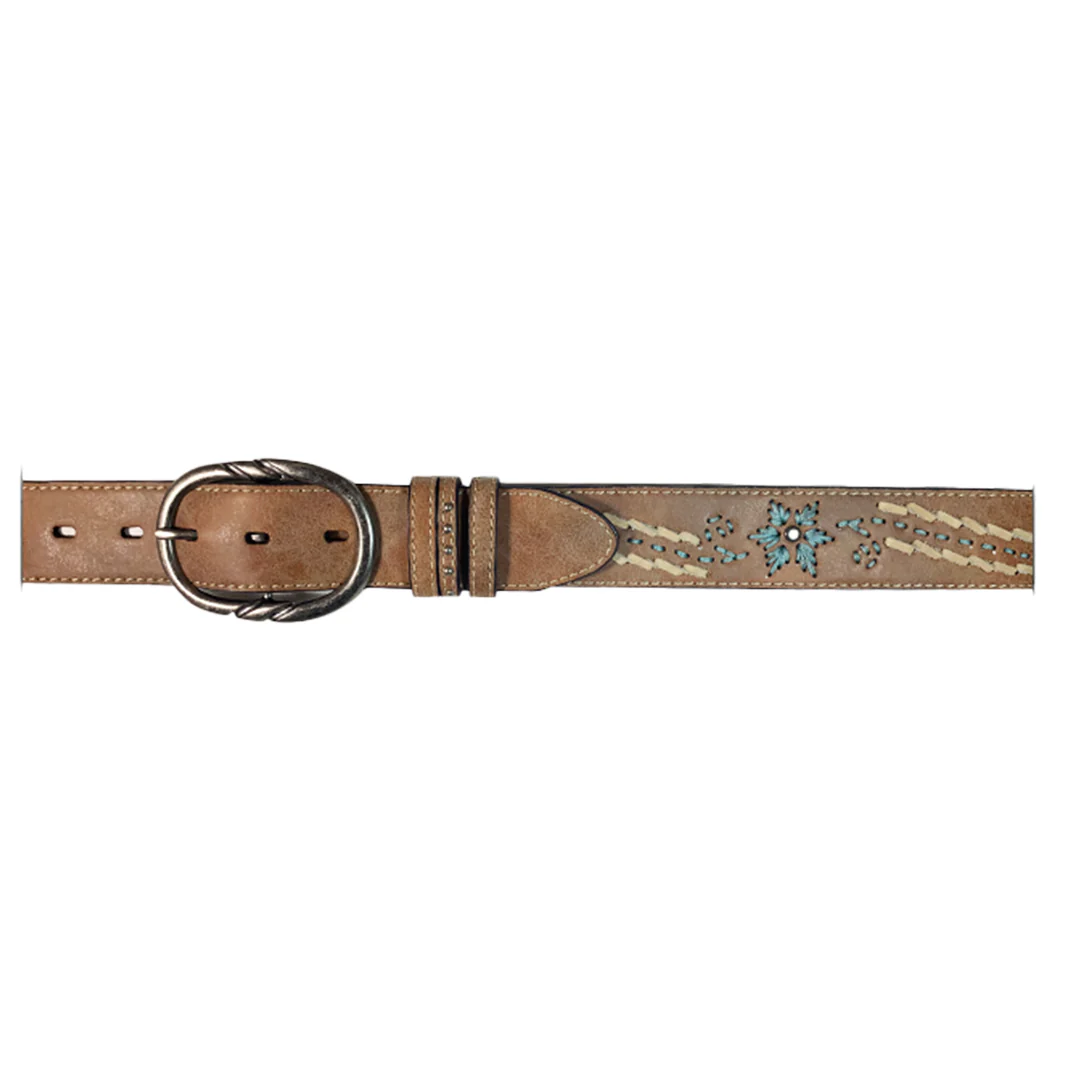 Cowgirls Rock Women's Laced and Embroidery Belt - Image 3