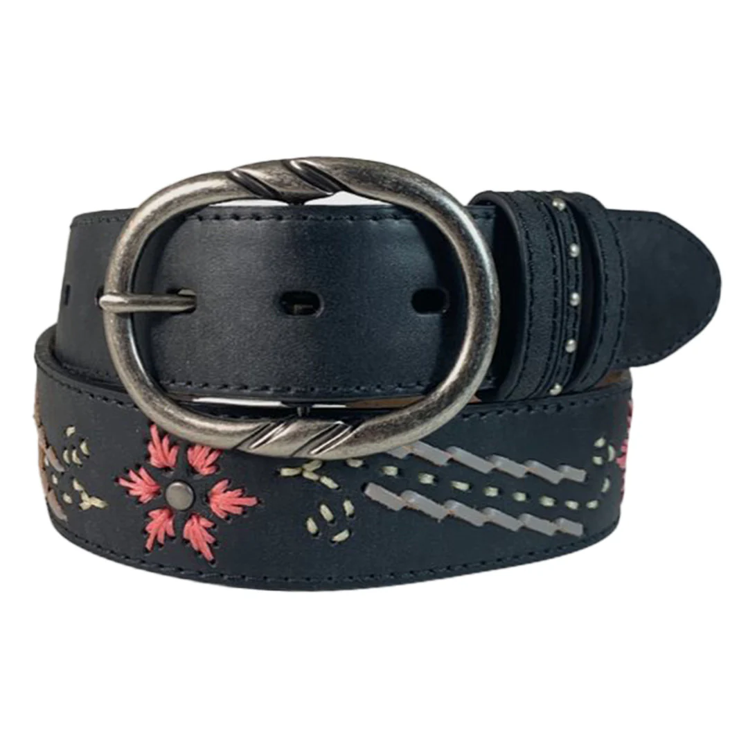 Cowgirls Rock Women's Laced and Embroidery Belt - Image 4