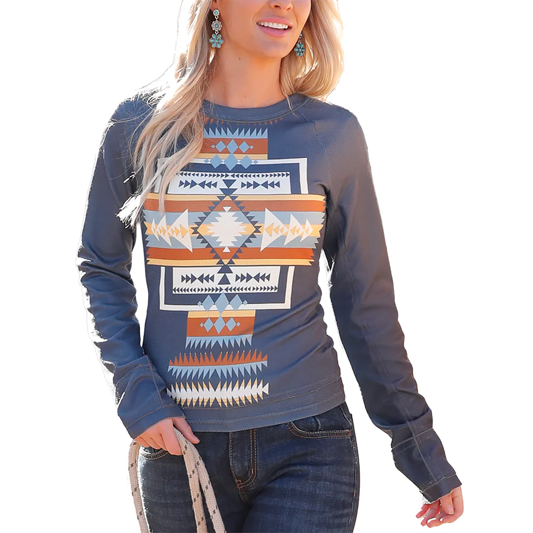 Cruel Denim Women's Southwest Long Sleeve T-Shirt