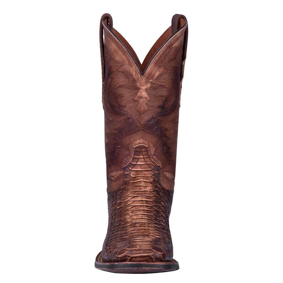 Dan Post Men's Faux Python Square Toe Cowboy Boots - Image 5