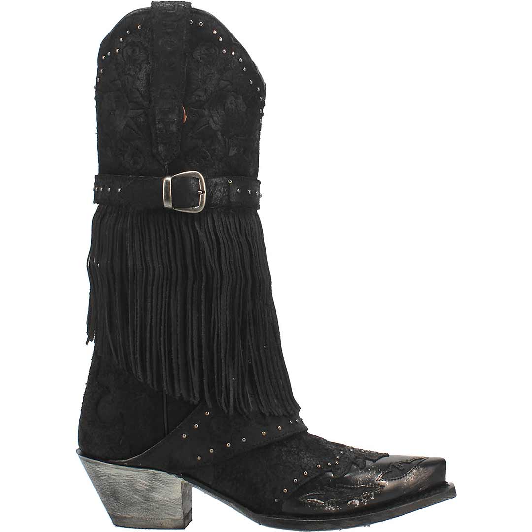 Dan Post Women's Bed of Roses Leather Cowgirl Boots - Image 4