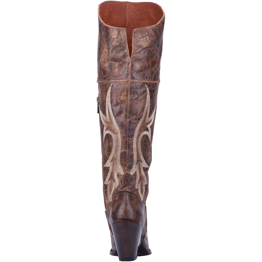Dan Post Women's Jilted Leather Over the Knee Cowgirl Boots - Image 6