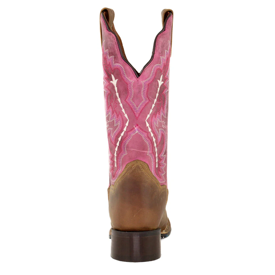 Dan Post Women's Scallop Leather Cowgirl Boots - Image 4