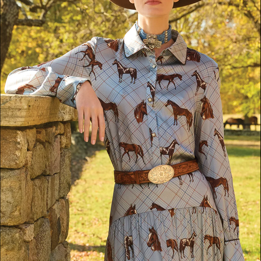 Double D Ranch Women's Nu Rodeo Blouse - Image 3