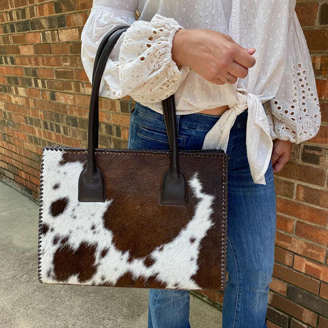 Juan Antonio Hair-On-Hide Tote Bag - Image 4