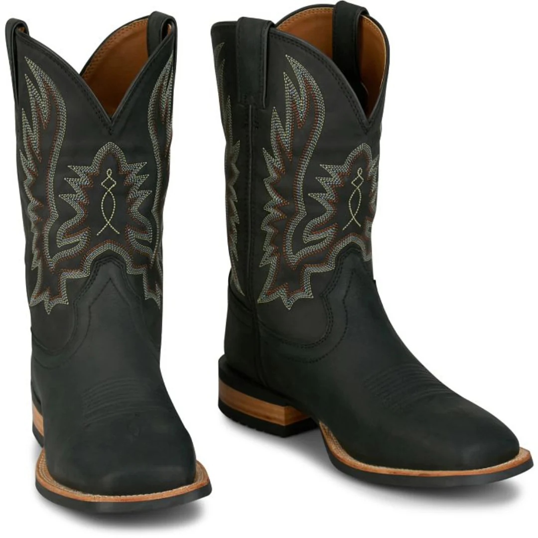 Justin Men's Rustle 11" Western Boots - Image 7