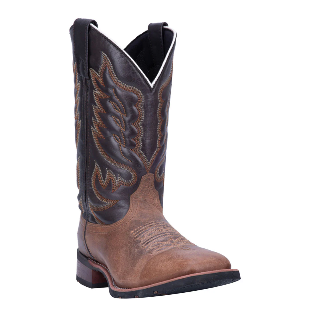 Laredo Men's Montana Square Toe Cowboy Boots - Image 2