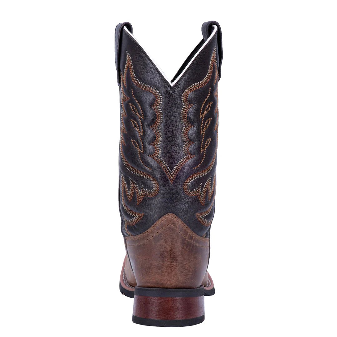 Laredo Men's Montana Square Toe Cowboy Boots - Image 6