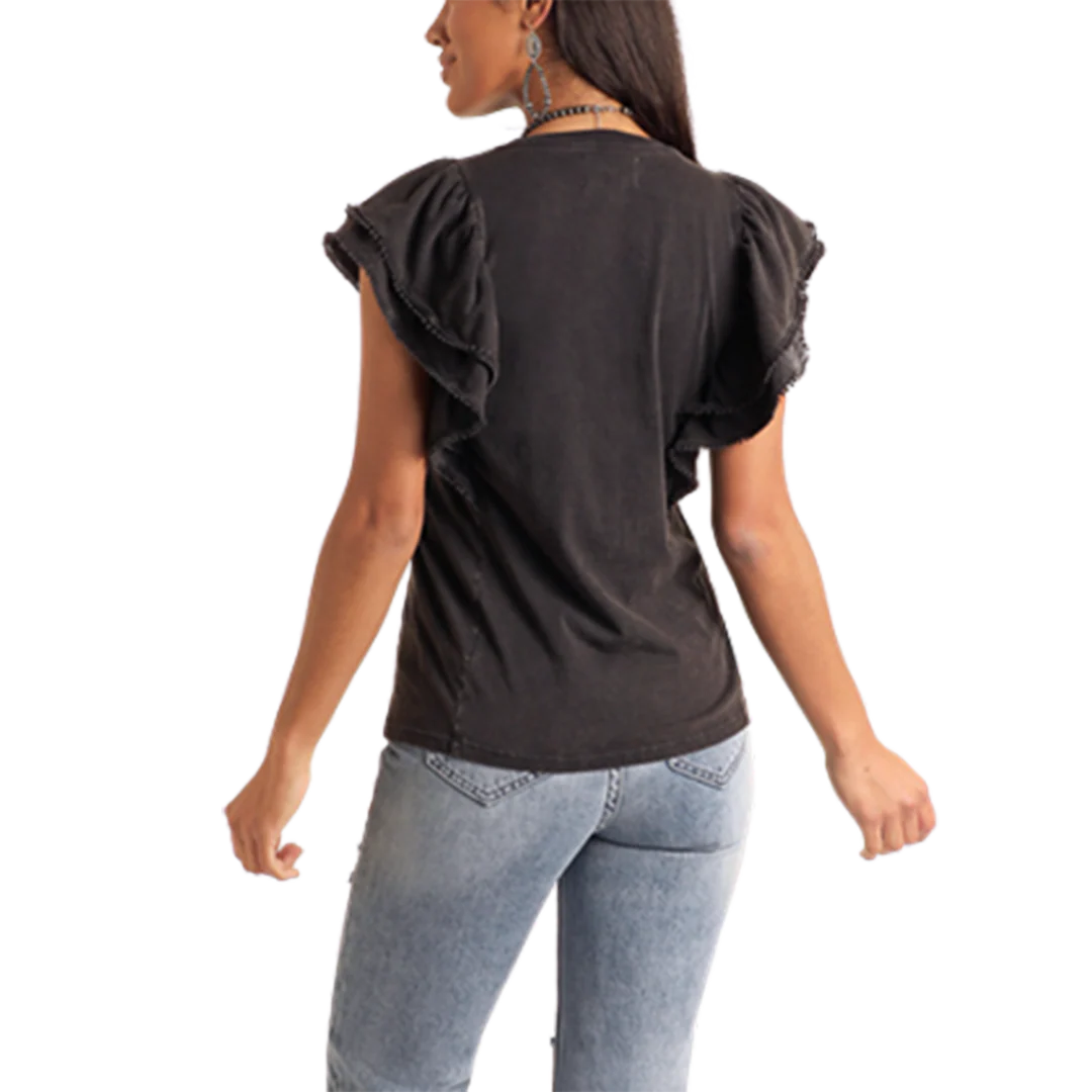 Panhandle Women's Flutter Blouse - Image 2