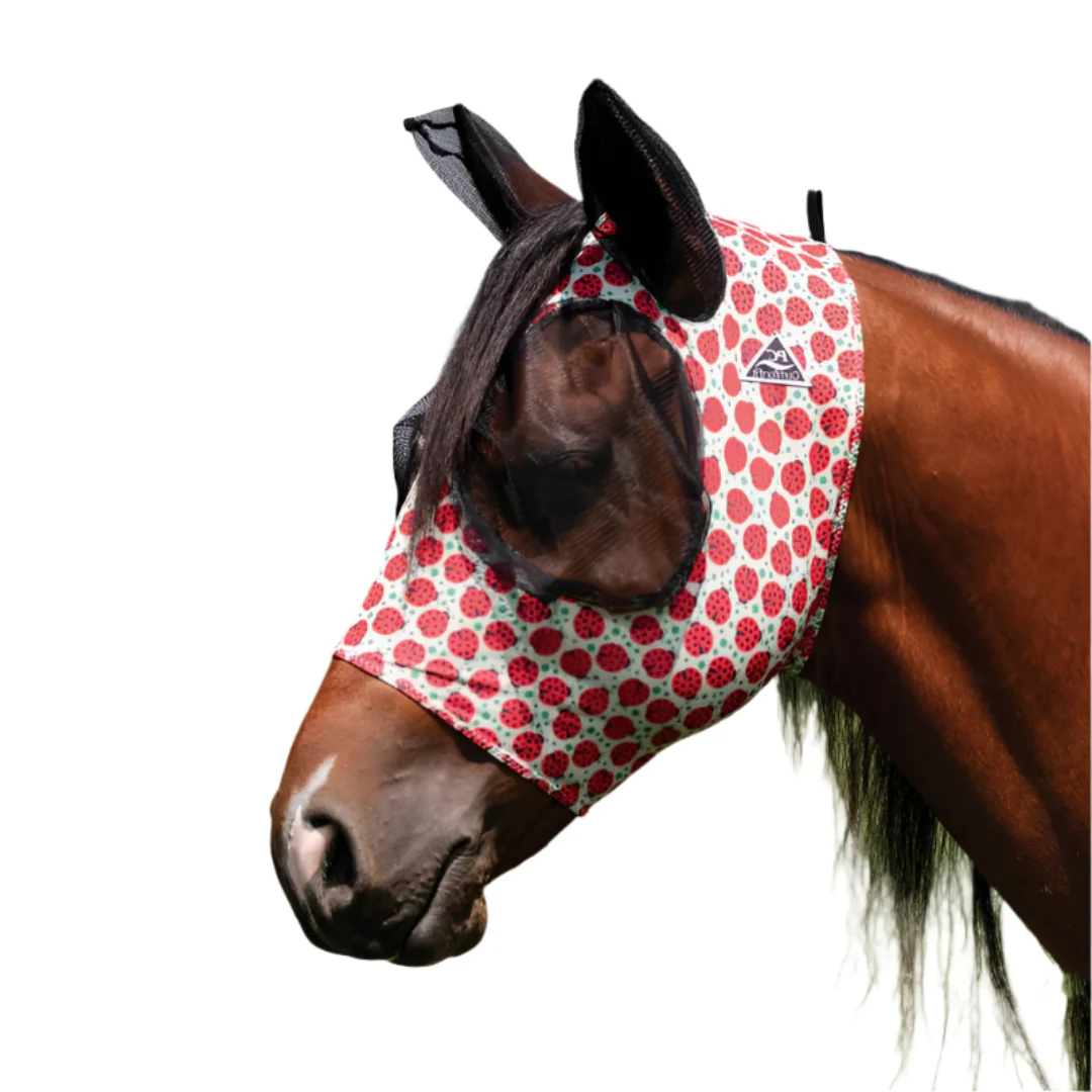 Professional's Choice Pony Comfort Fit Print Fly Mask