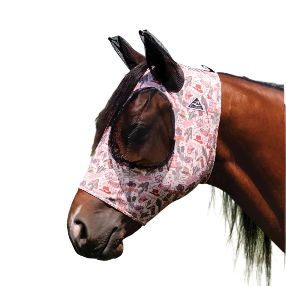 Professional's Choice Pony Comfort Fit Print Fly Mask - Image 2