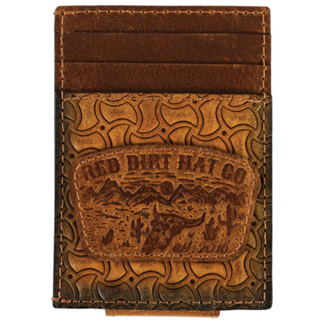 Red Dirt Hat Co. Card Case With Magnetic Clip