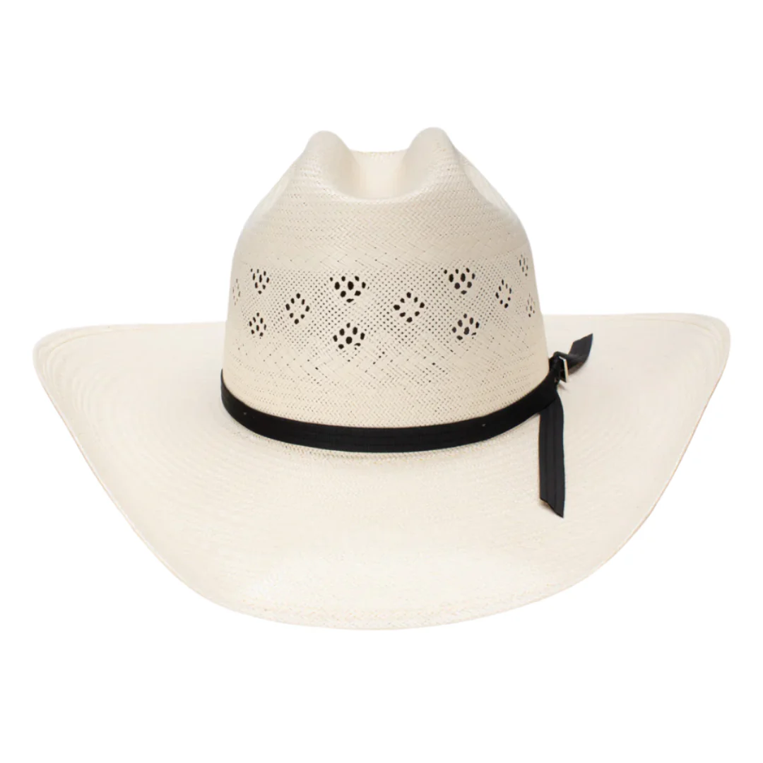 Resistol Wright Western Straw Cowboy Hat - Image 3