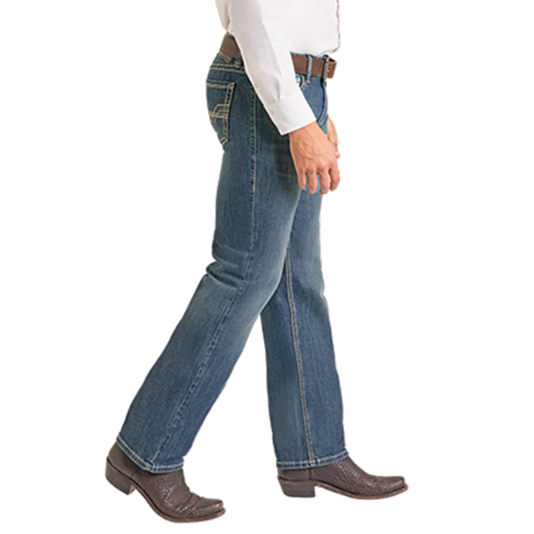 Rock & Roll Denim Men's Revolver Straight Jeans - Image 3