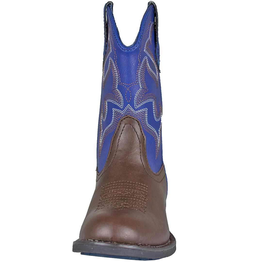 Roper Boys' Lighting Round Toe Light Up Cowboy Boots - Image 6