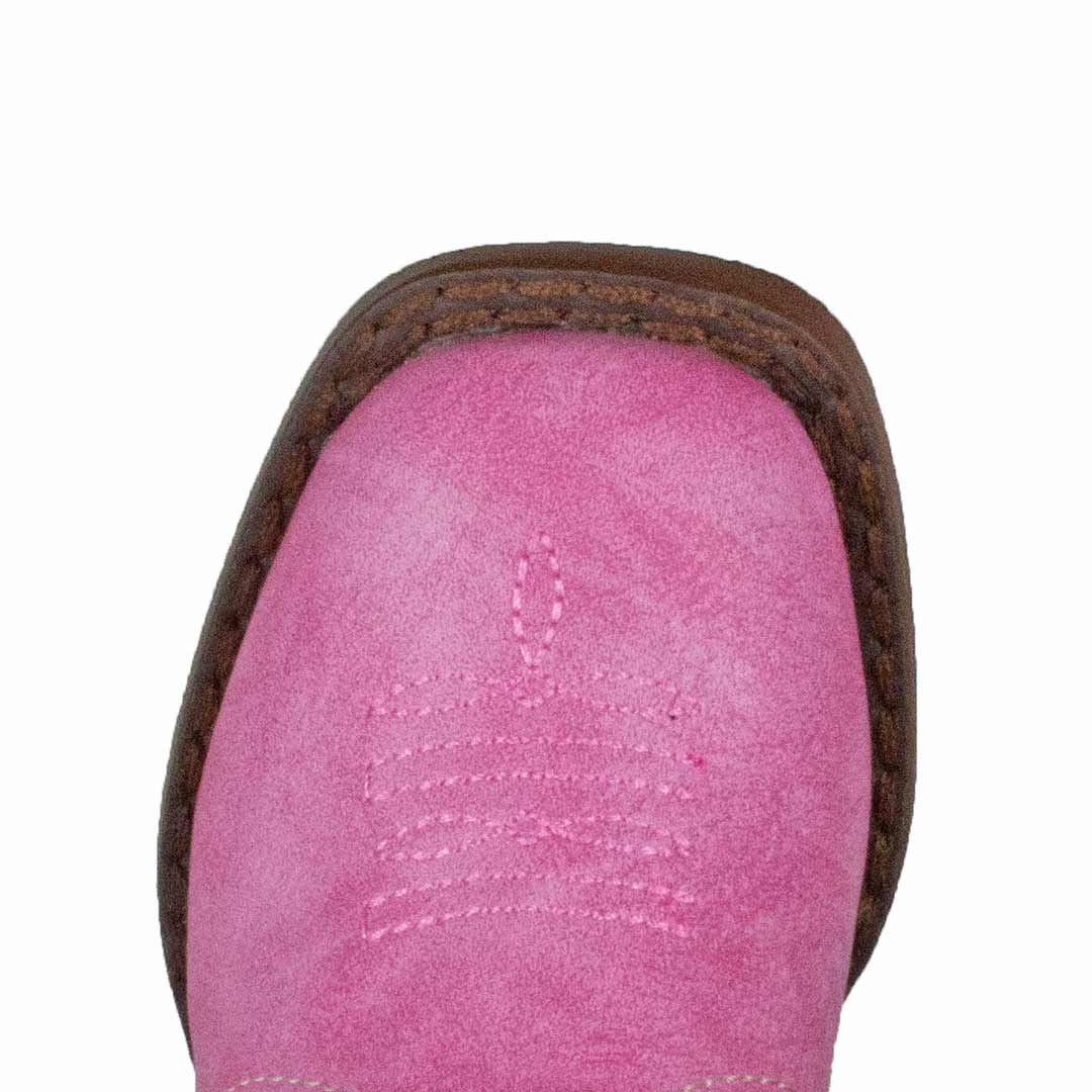 Roper Toddler Girls' Swirly Glitter Shaft Cowgirl Boots - Image 6