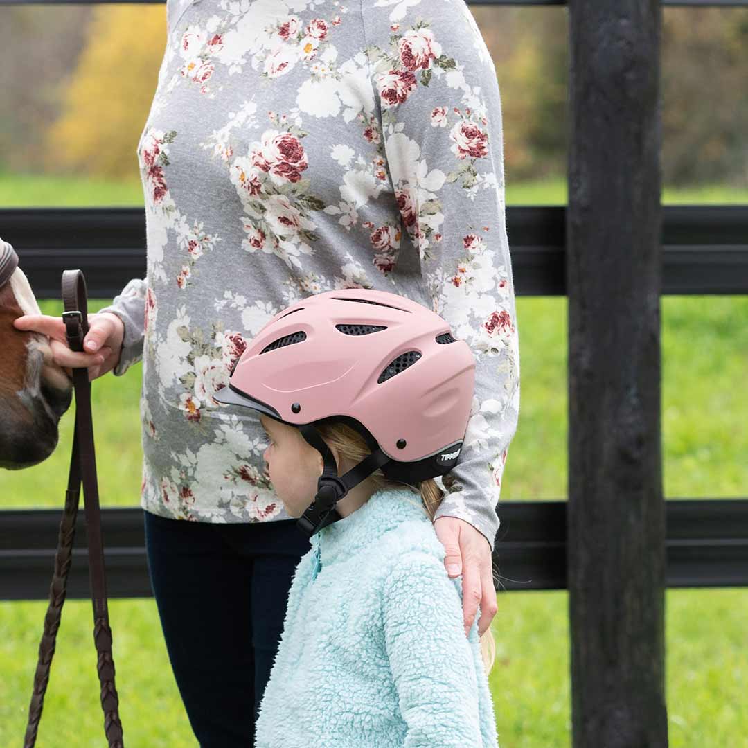 Sportage Toddler Equestrian Helmet - Rose Tan - Image 6