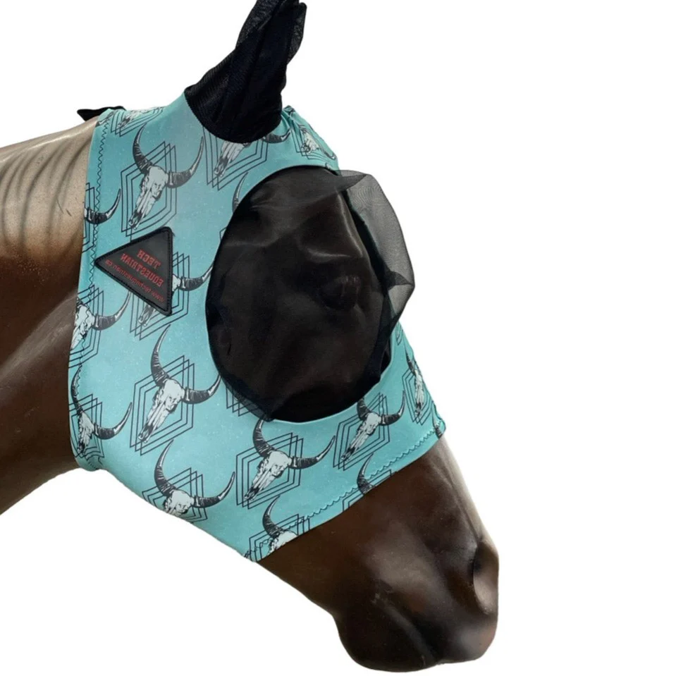 Tech Equestrian Lycra Fly Mask - Image 8