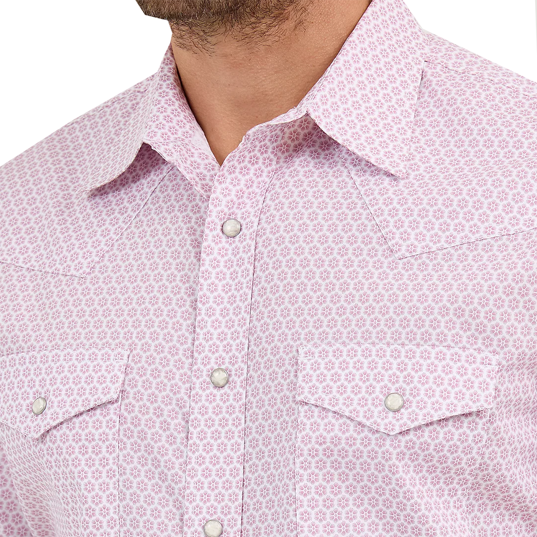 Wrangler Men's 20X Competition Advanced Comfort Long Sleeve Snap Shirt - Image 3