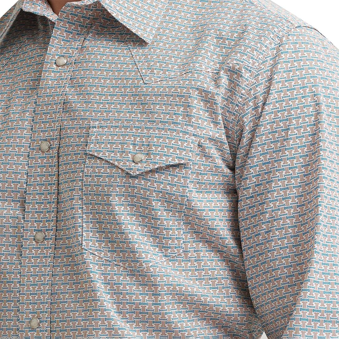 Wrangler Men's 20X Competition Advanced Comfort Long Sleeve Snap Shirt - Image 3