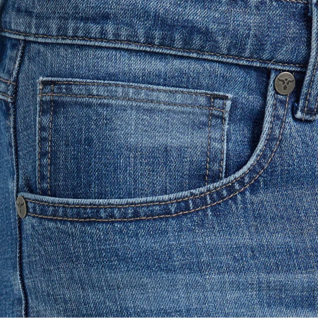 Wrangler Men's 20X No. 44 Slim Fit Straight Leg Jeans - Image 5