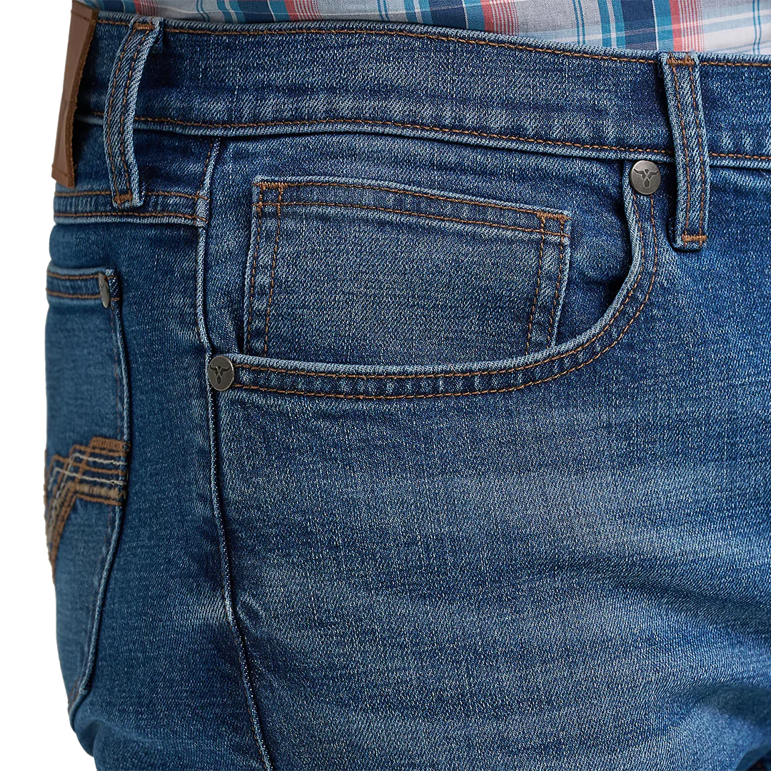 Wrangler Men's 20X No. 44 Slim Fit Straight Leg Jean - Image 5