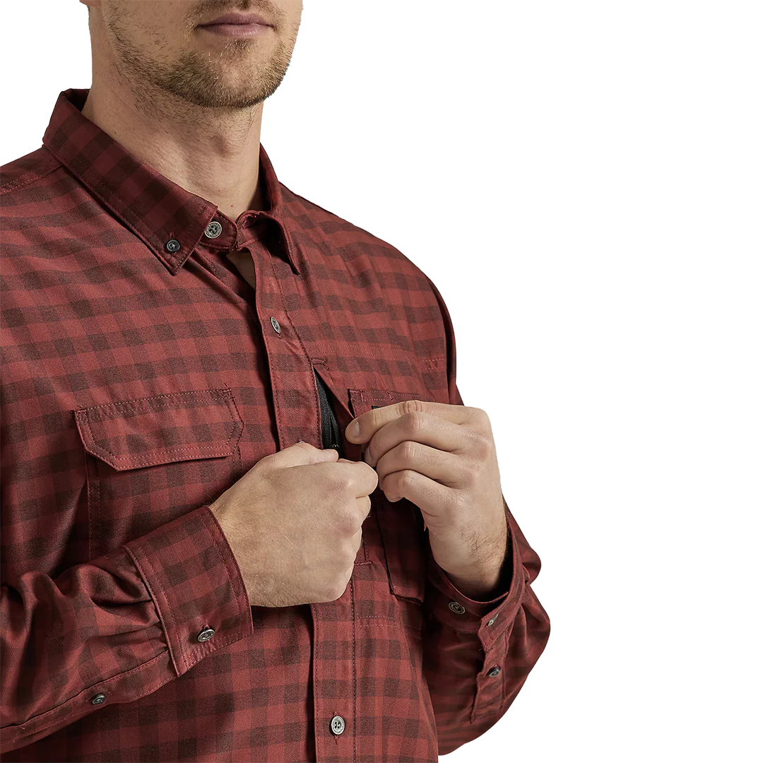 Wrangler RIGGS Workwear Men's Technical Long Sleeve Button Shirt - Image 3