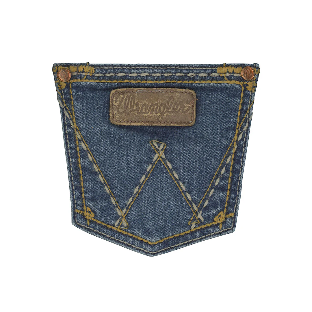 Wrangler Women's Retro Mae Mid Rise Bootcut Jeans - Image 4